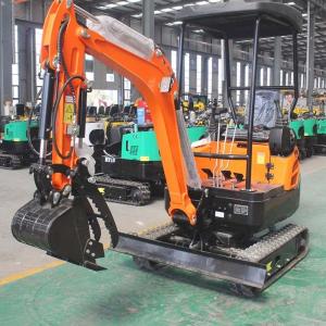 Quality Hydraulic Micro 1.7 T Excavator Small Household Excavator SGS wholesale