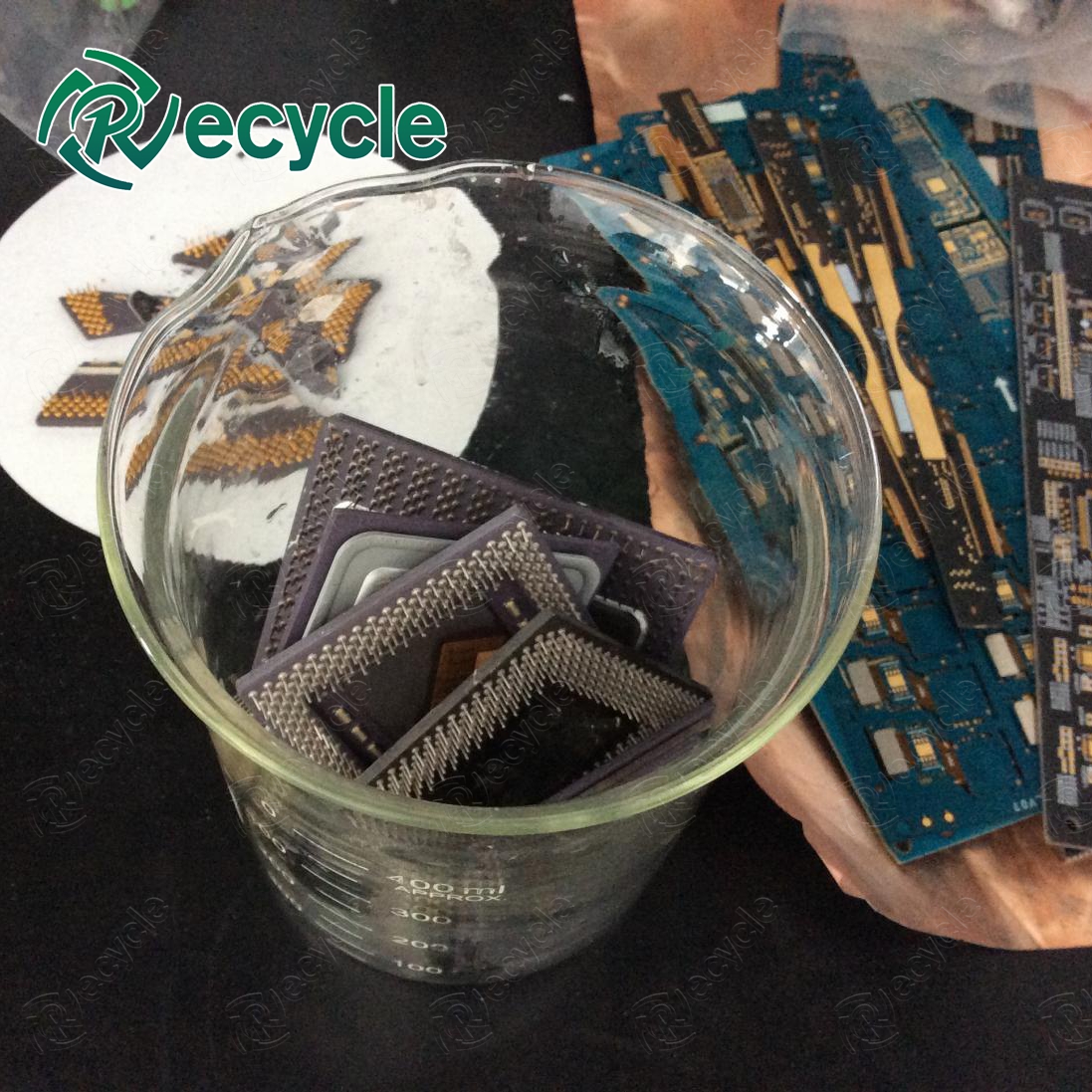 PCB E Waste Gold Recovery Machine 200kg/H-1000kg/H Low Noise