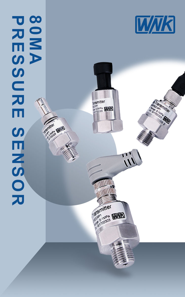 304SS 316L Material 4-20mA I2C Water Pressure Sensor For Liquid Gas Steam