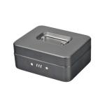 Multi Color Money Collection Safes / 3 Compartment Metal Cash Box Coin