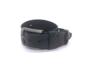 Quality Mens Casual Leather Dress Belt 1 1/2” Wide 4MM Thick Alloy Prong Buckle wholesale