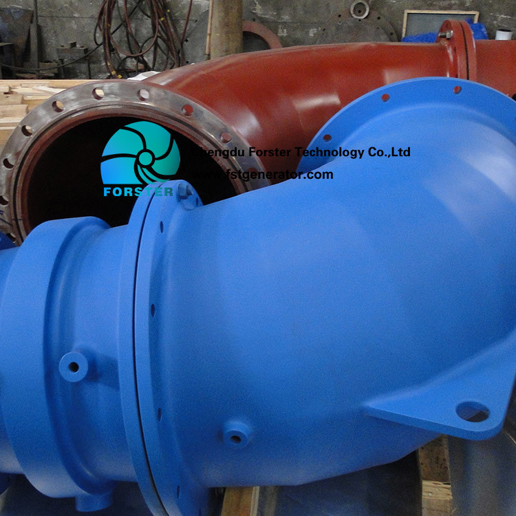 High Efficiency Radial Flow Turbine , Hydroelectric Water Turbine For Hydro Power Plant