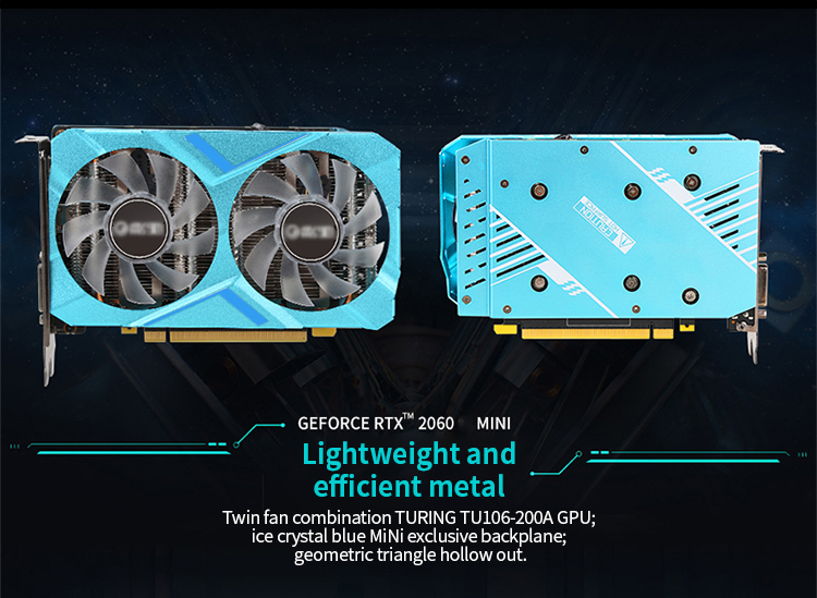 192bit PC Gaming Graphics Cards Nvidia GeForce RTX 2060 6GB Graphics Card GDDR6