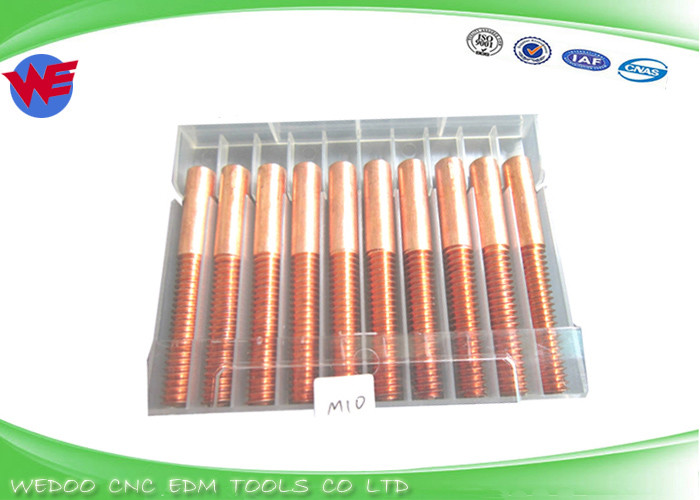 CNC EDM Machine EDM Threading Electrodes M10 Copper Material Thread Tapper