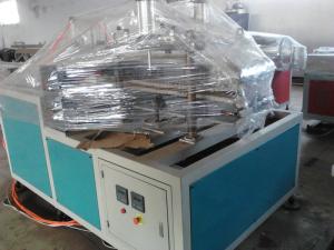 Quality PVC Twin Pipe Extruder , Plastic Pipe Extrusion Line / Machinery wholesale