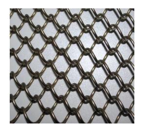 Quality Customizable Metal Decorative Stretching Mesh Panels For Cabinet Doors wholesale
