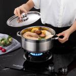 Hot Sale 8 Piece Royal Kitchen Cookware Soup Pot Set Stainless Steel Pot Cooking