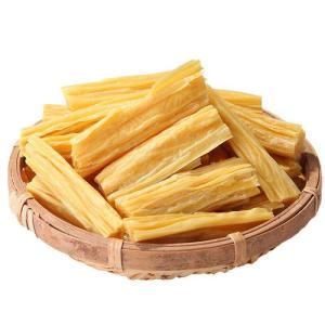 Quality Bright Yellow 500g Dried Bean Curd Sticks In Carton Packaging ISO / HACCP Certified wholesale