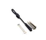 10PCS Stainless Steel and Plastic Suspension Cable Clamp for Network FTTH Inlet