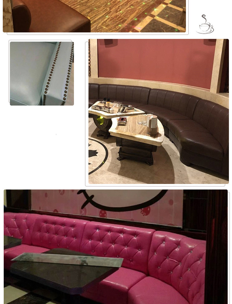 Kitchen Bench Commercial Booth Seating Residential U L Shaped Restaurant KTV