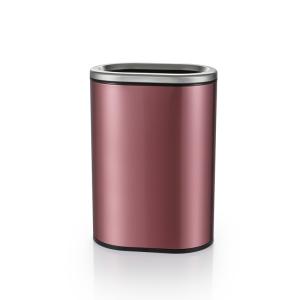Quality 410 Stainless Steel 3.17 Gallon Rose Gold Garbage Can wholesale