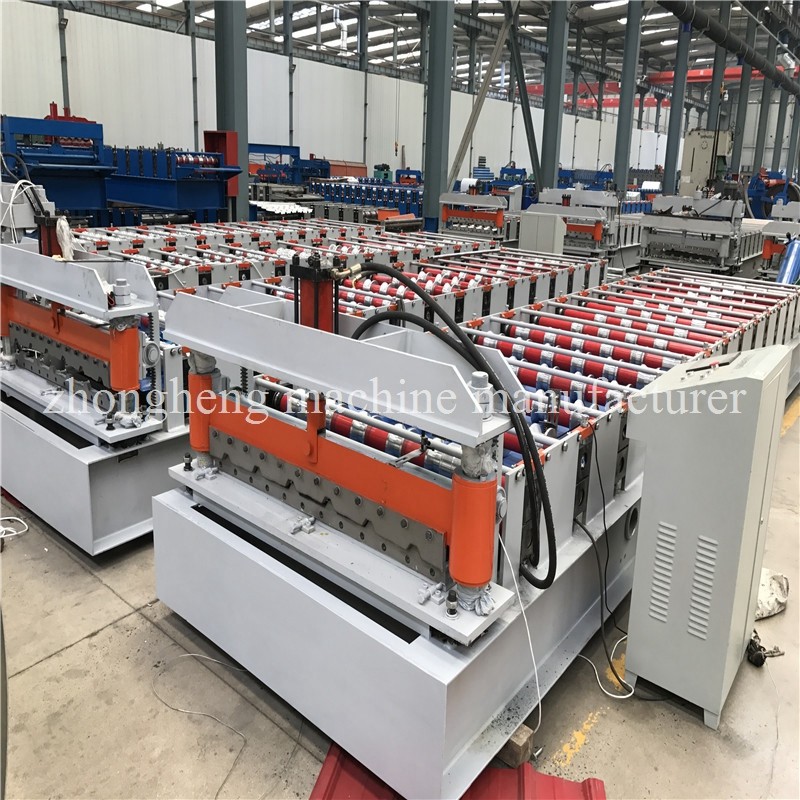 Custom Galvanized Standing Seam Roofing Sheet Roll Forming Machine