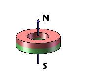 Quality Y35 Grade Permanent Ferrite Ring Magnet SrO / Bao And Fe2O3 Material wholesale