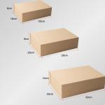 Custom Matte Gold Paper Box Packaging Foldable Jewellery Gift Box