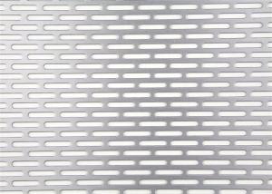 Quality Slotted Hole Perforated Sheet 3003 H14 Perforated Metal Sheet 0.3mm - 5mm Thickness wholesale