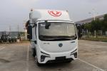 Electric Fuel Type Dongfeng Cargo Trucks with 4200X2100X2100 mm Cargo Tank