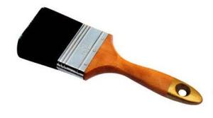 Quality Lacquer Black Bristle Paint Brush For House Painting Woodstain wholesale