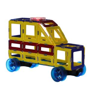 Quality Strong Magnets Magnetic Construction Blocks Ambulance Educational Toys CE Certificate wholesale