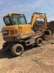 Water Cooling 60wvs Second Hand Hyundai Excavator Original Out Paint