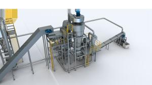 Quality ISO Automatic Waste Tire Recycling System Multipurpose High Efficient wholesale