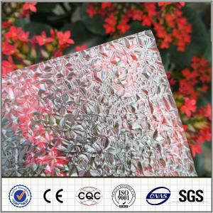 Quality 100% Virgin Bayer Sun Sheets PC Embossed Sheets With 35J/M wholesale