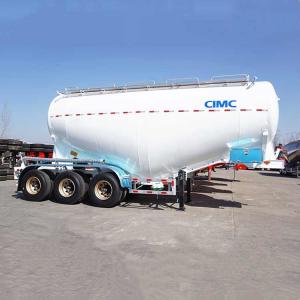 Quality CIMC 42CBM Tri Axle Cement Bulk Trailer 50T Payload wholesale