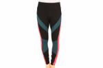 Stretchable Color Blocking Ladies Yoga Outfits 76% Nylon 24% Spandex