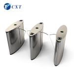 Airport Flap Barrier Gate 550mm Passage Width 201 Stainless Steel For Outdoor