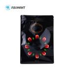 Plastic Laminated 130mic VMPET Flat Bottom Zipper Pouch