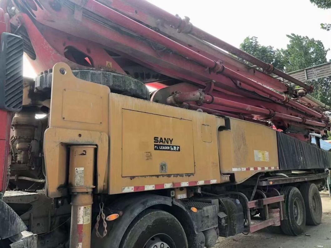 2019 Truck Mounted Pump 56m Concrete Boom Pump Concrete Pump Truck Heavy Equipment