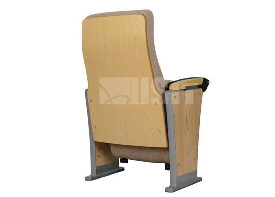 Solid Wood Armrest Conference Room Chairs , Theatre Seating Chairs Standard