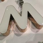 Led Backlit letters acrylic letter dispenser