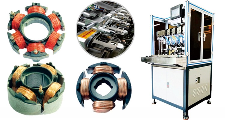 CNC Automatic Fan Coil Winding Machine with Motor Power 3.5kw and Center Height 2mm