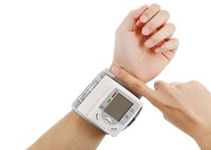Quality Wireless Mini Manual Blood Pressure Home Monitoring Devices / Blood Pressure Wrist Watch wholesale