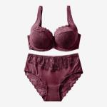 High Quality Comfortable Women's Bra And Panty Set Lace Underwear And Bra Sets D