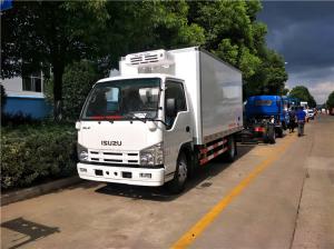 Quality Japan 4*2 ISUZU Refrigerator Box Truck PTO System 5 Ton Freezer Truck wholesale