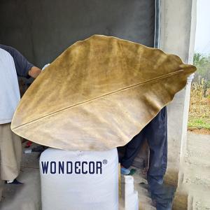 Quality Modern Large Outdoor Abstract Metal Leaf Copper Sculpture wholesale