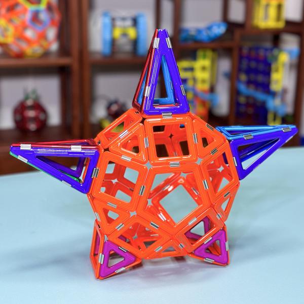 Patrick Star Shaped Magnetic Childrens Toys Building Magnetic Blocks For 3+ Year