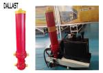 Muiti Stage Dump Trailer Hydraulic Cylinder , Single Acting Hydraulic Ram for