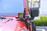 Aluminum Alloy A-Pillar Driving Light Mounting Bracket for JEEP JL LED Driving