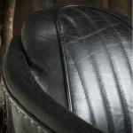 Tomcat 75cm Aviator Leather Sofa Single Antique Real Leather Sofa