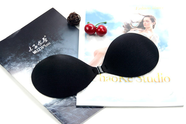 China adhesive push up sponge invisible support bra supplier
