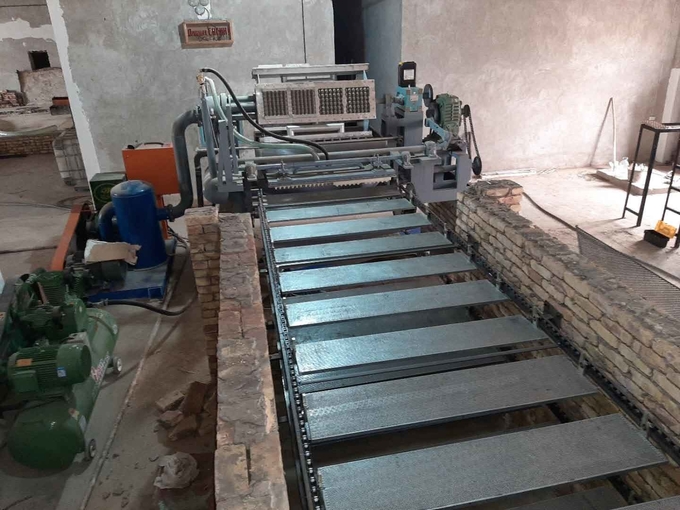 Waste Paper Automatic and Full Automatic Egg Tray Machine Compact Structure Easy Operate Various Model Paper Tray