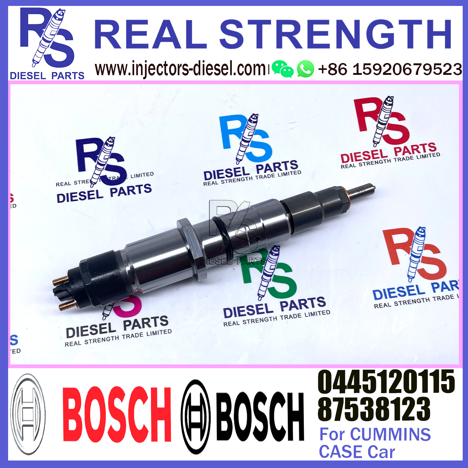 Diesel Common Rail Injector 0 445 120 240 0445120240 0445120037 0445120115 For CUMMINS 5263306 3965750 4940171 87538123