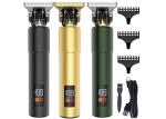 8W Electric Hair Trimmer , 600MAH Men Professional Hair Clippers LCD display