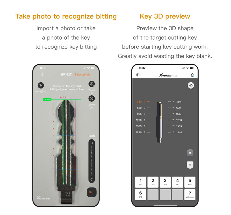 xhorse condor xc mini plus ii app function 2