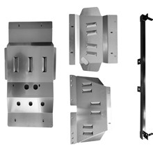 OEM 4x4 Aluminum Alloy NISSAN Patrol Y62 Car Bottom Engine Chassis Guard Plate Exterior Accessories