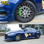 4 Piston Racing Caliper Hyudnai big Brake Kit 330*28 MM High Carbon Disc Racing