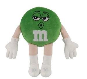 Quality M&amp;M’ Character Green Medium Plush Toys wholesale