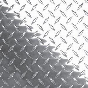 Cheap 1050 Aluminum Sheet Coil Bright Aluminum Diamond Plate Sheets For Toolbox for sale